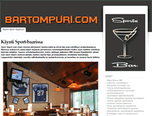 Tablet Screenshot of bartompuri.com